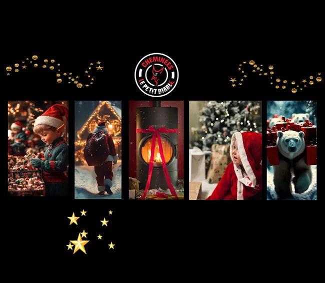 Cheminees Le Petit Diable Cheminee A Quimper Christmas1