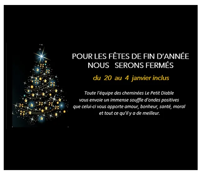 Cheminees Le Petit Diable Cheminee A Quimper Fermeture Fetes De Fin Dannee1