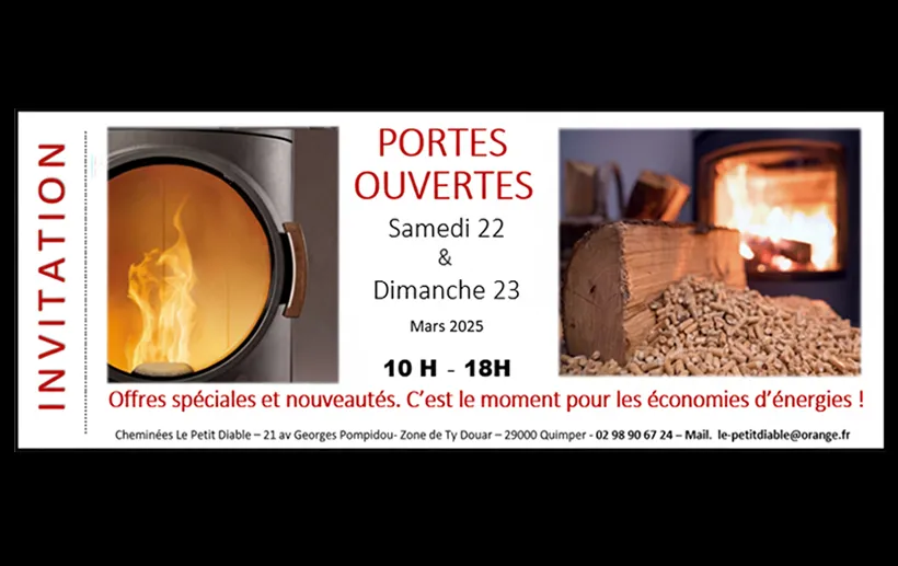 Cheminees Le Petit Diable Cheminee A Quimper Invitation Portes Ouvertes
